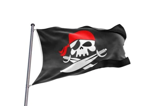 Drapeau Pirate Pour Bateau De Voleurs - Image 2