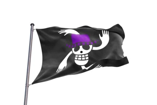 Nico Robin Jolly Roger - Drapeau One Piece - Image 2