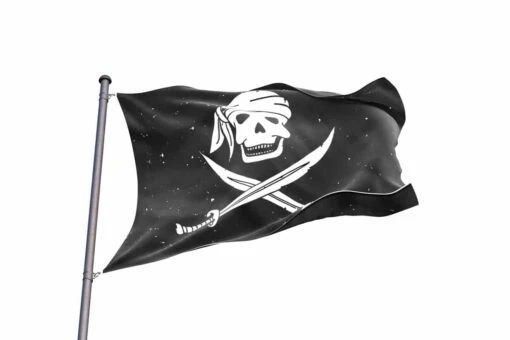 Drapeau Tête De Mort Pirate Enfant - Image 2