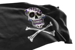 Drapeau Tête De Mort Mexicaine -Pirate Costume Shop drapeau tete de mort pirate mexicain