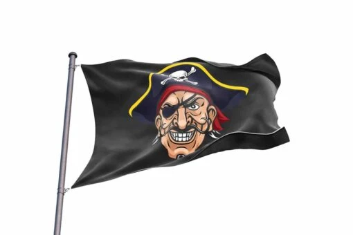 Drapeau Tête De Pirate - Pavillon Noir - Image 2