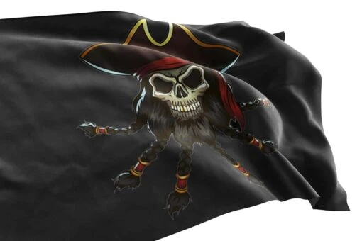 Drapeau Edward Teach La Terreur - Image 3