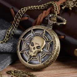 ▷ Collier Montre Gousset Pirate -Pirate Costume Shop gousset pirate