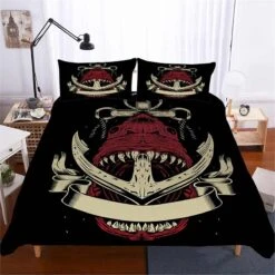 Housse De Couette Ancre De Bateau Pirate