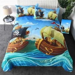 Housse De Couette Pirate Enfant Des Caraïbes