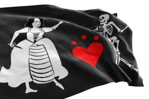 Drapeau De Pirate Célèbre Jacquotte Delahaye - Image 3