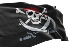 Le Drapeau De Pirate Chasseur De Trésors -Pirate Costume Shop le drapeau noir des pirates