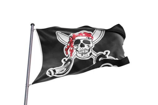 Pavillon Noir Drapeau Pirate - Image 2
