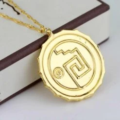 ▷ Collier Médaillon De Pirates Des Caraïbes -Pirate Costume Shop medailllon azteque pirate des caraibes