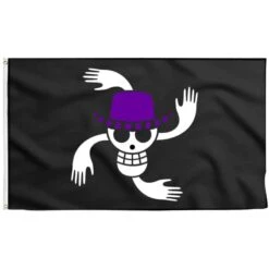 Nico Robin Jolly Roger - Drapeau One Piece
