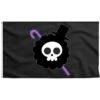 One Piece Brook Jolly Roger - Drapeau Pirate -Pirate Costume Shop one piece brook jolly roger