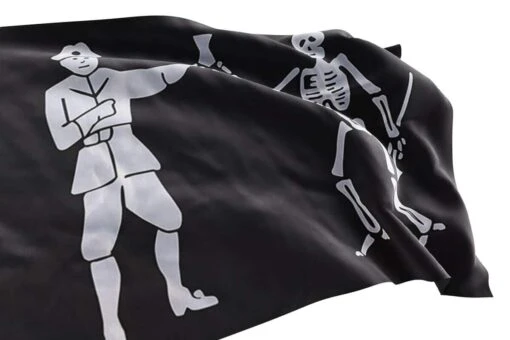 Pavillon Bartholomew Roberts - Pirate Célèbre - Image 3