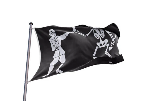 Pavillon Bartholomew Roberts - Pirate Célèbre - Image 2