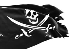 Drapeau Pirate Déchiré Par Les Combats -Pirate Costume Shop pavillon noir dechire pirate