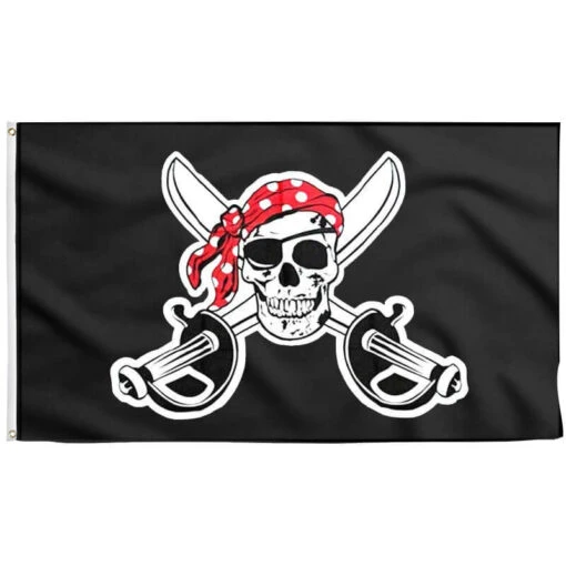 Pavillon Noir Drapeau Pirate