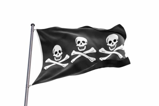 Drapeau Pirate Historique Christopher Condent - Image 2