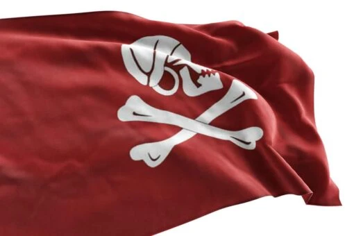 Drapeau Rouge Pirate Henry Avery - Image 3