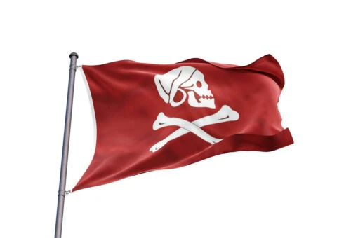 Drapeau Rouge Pirate Henry Avery - Image 2