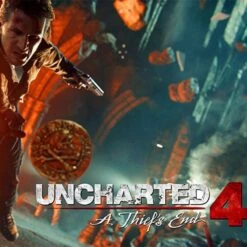 ▷ Collier Pièce Or Uncharted 4 -Pirate Costume Shop pendentif uncharted 4