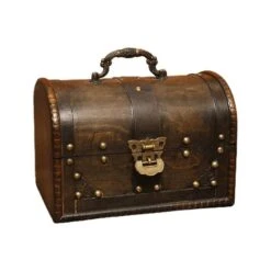 Petit Coffre En Bois Avec Cadenas