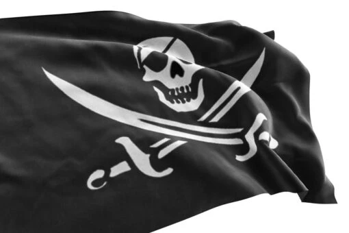 Drapeau Pirate Black Pearl - Image 3