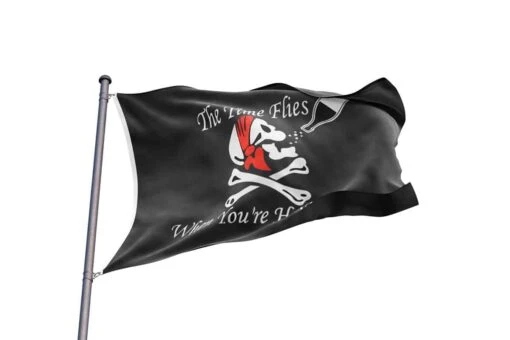 Drapeau Pirate Rhum Et Beuverie - Image 2