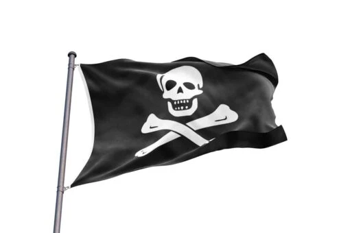 Black Sam Bellamy Pavillon Pirate - Image 2
