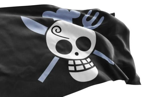 Sanji Jolly Roger (One Piece) - Drapeau Pirate - Image 3