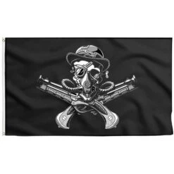 Steampunk Jolly Roger - Drapeau Pirate