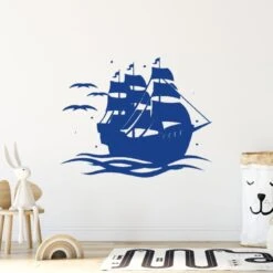 Stickers Bateau Pirates Enfants Colorés