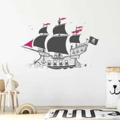 Stickers Chambre Fille Pirate