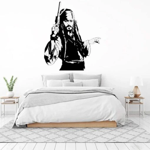 Stickers Jack Sparrow - Pirates Des Caraibes