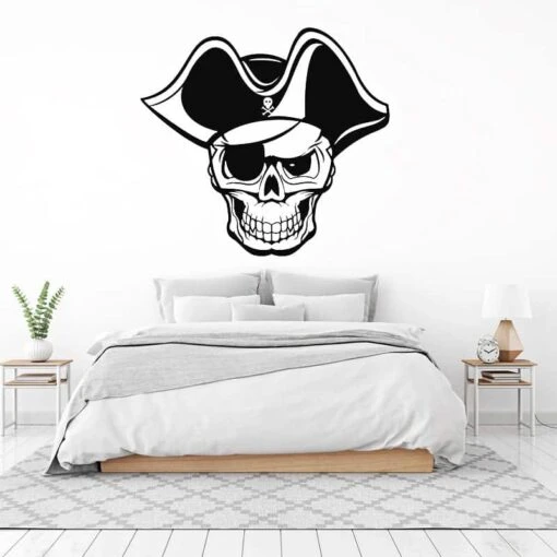 Stickers Muraux Pirate Le Borgne