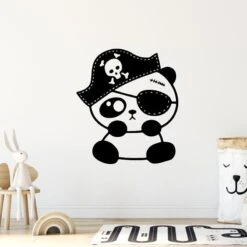 Stickers Panda Pirate