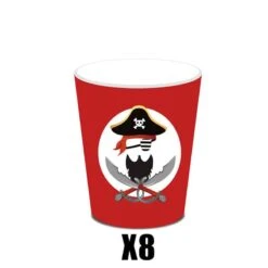 Déco Vaisselle Jetable Pirate Anniversaire -Pirate Costume Shop vaisselle jetable pirate anniversaire 1