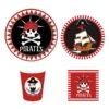 Déco Vaisselle Jetable Pirate Anniversaire