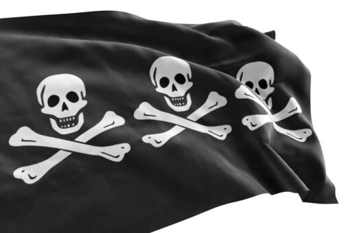 Drapeau Pirate Historique Christopher Condent - Image 3